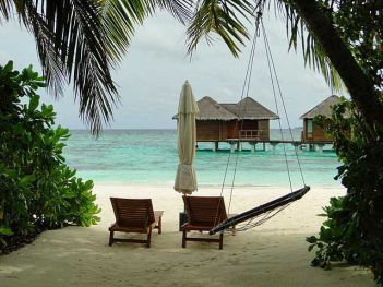 Классический пейзаж Мальдив