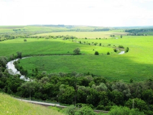 река Тихая Сосна. Чернокалитвенский гидрологический район